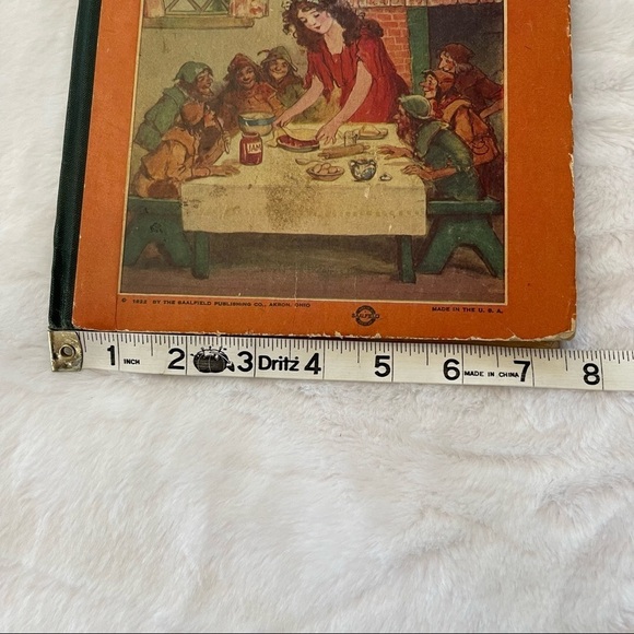 Antique Grimm's Fairy Tales by Brothers Grimm 6 Classic Stories Copyright 1922 - Picture 14 of 16